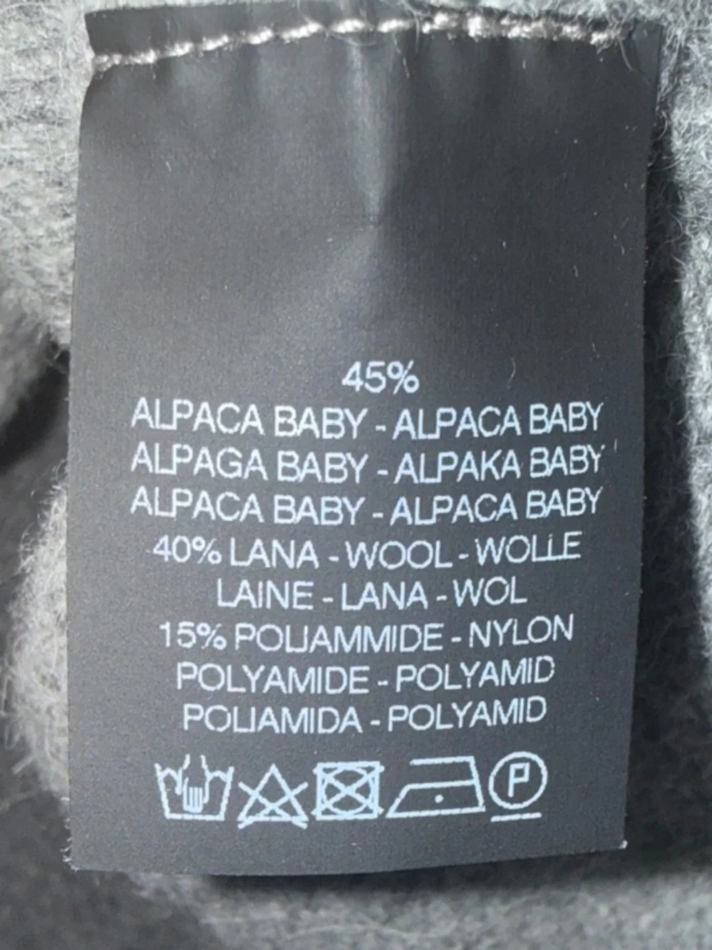 Daniele Fiesoli Gray Crewneck Sweater